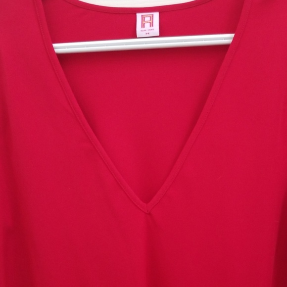 Red Flowy Dress - Picture 4 of 5